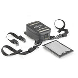 Givi GRT729 Canyon 3L Water-Resistant Tank Bag w/Cam Buckle Straps for Quick Coupling & Release