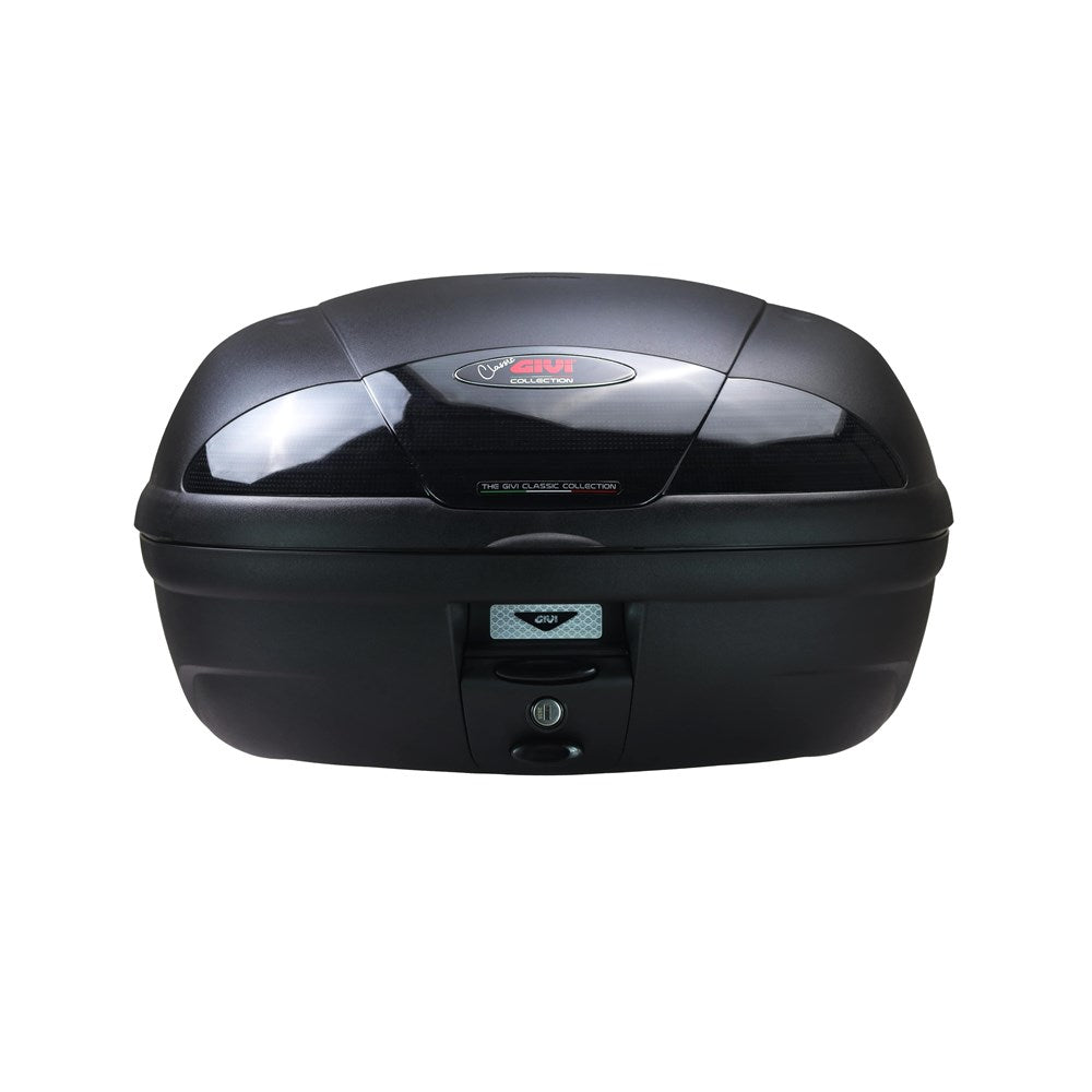 Givi E450N2W E450 Simply II Monolock 45L Top Case Black w/Universal Mounting Plate