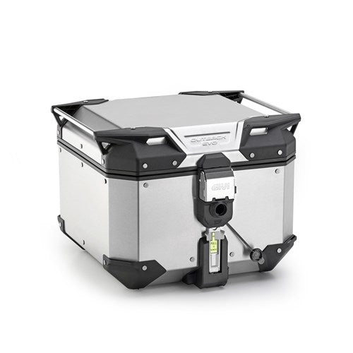 Givi GVOBKEV42A Trekker Outback Evo 42L Monokey Silver Top Case (Sold without lock)