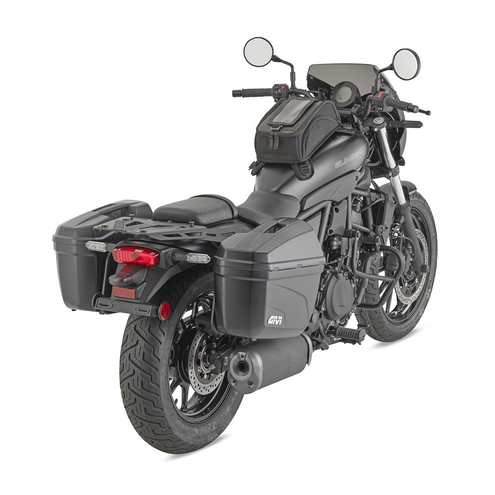 Givi PL4134 Side Case Pannier Holder for Kawasaki Eliminator 500 24-Up w/Monokey Side Cases