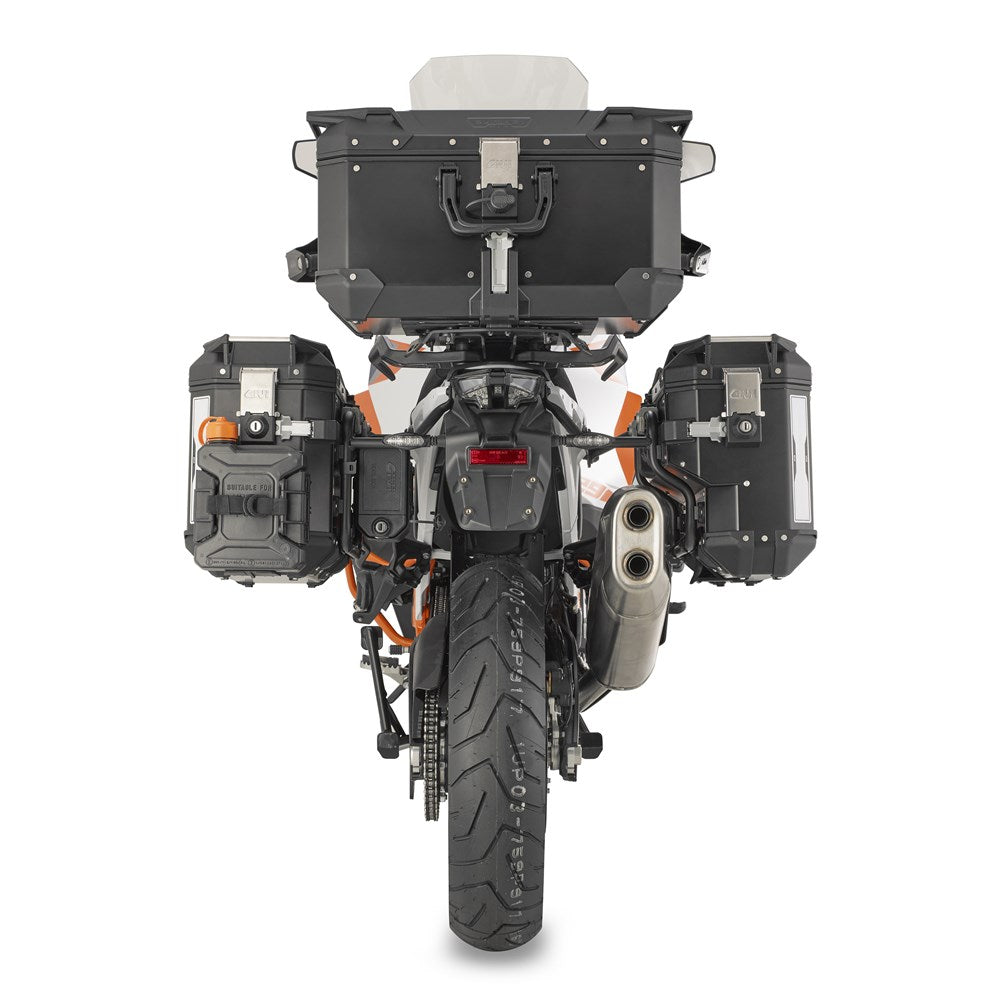 Givi GVPLOS7713CAM PL ONE-FIT Side Case Pannier Holder for KTM 1290 Super Adventure R 21-24 w/Trekker Outback Monokey CAM-Side Cases/Canyon Monokey CAM-Side Bags