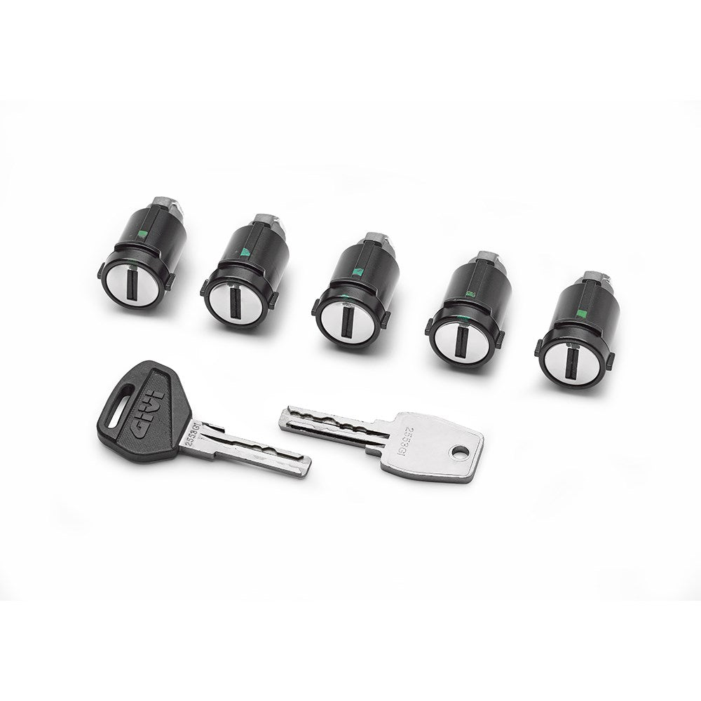 Givi GVSLR105 Smart Security Lock Set (5 Cases) for Trekker Outback Evo Smart Cases