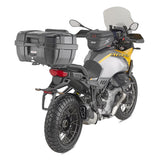Givi GVSRA8208 Aluminum Top Case Rear Rack for Moto Guzzi Stelvio 1000 24-25 w/Monokey Top Case