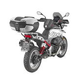 Givi GVSRA8209 Aluminum Top Case Rear Rack for Moto Guzzi V85 TT 24-25 w/Monokey Top Case