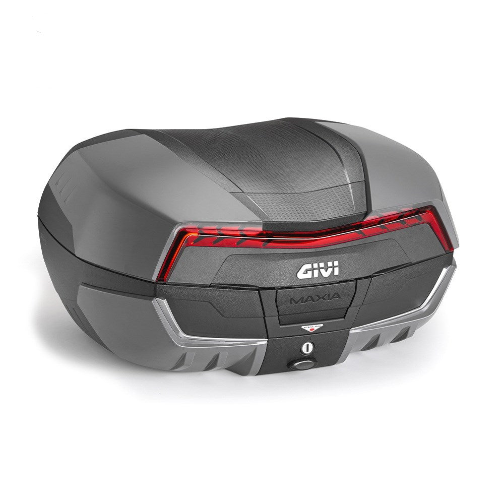 Givi V58NNG V58 Maxia 5 58L Graphite/Red Monokey Top Case