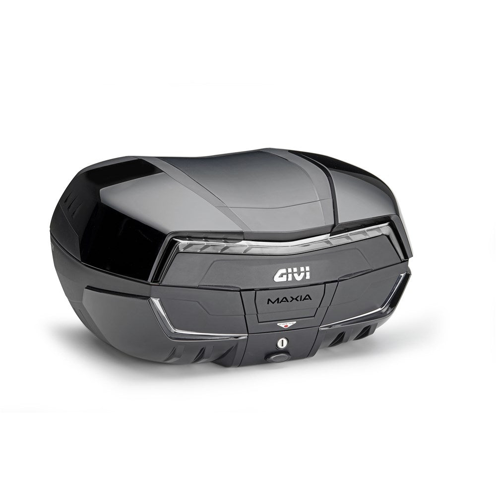 Givi V58NNTB V58 Maxia 5 Tech 58L Top Case Black w/Clear Reflectors