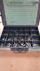 Gardner-Westcott GWA24CS Tray Assortment Hex Bolts Stainless Steel 227PC/24 Sizes 1/4 through to 3/8 - CC1I (Easy-R) [INTERNAL]