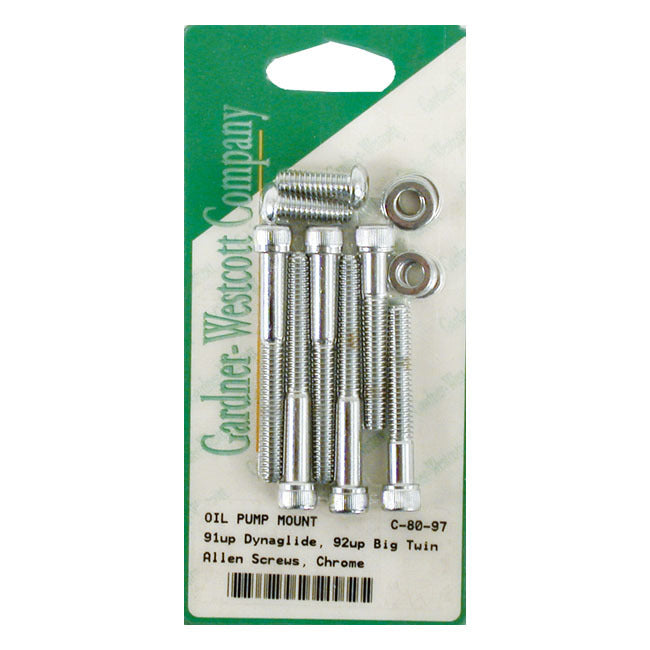 Gardner-Westcott GWP8097 Oil Pump Mount Bolts 92up Big Twin 80cu - CC1I (Easy-R) [INTERNAL]