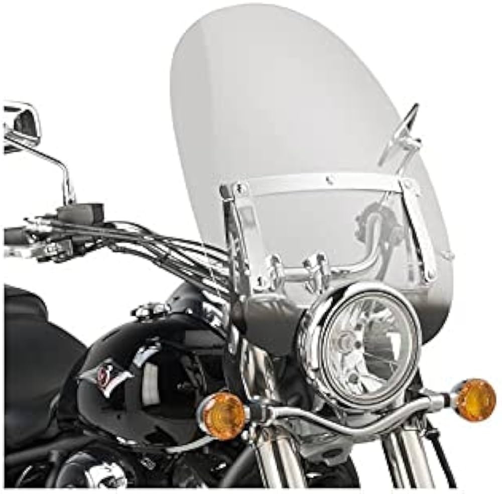 Givi A37N Clear Windshield 54 x 47.2cm for Kawasaki Vulcan VN 800 Classic 96-02