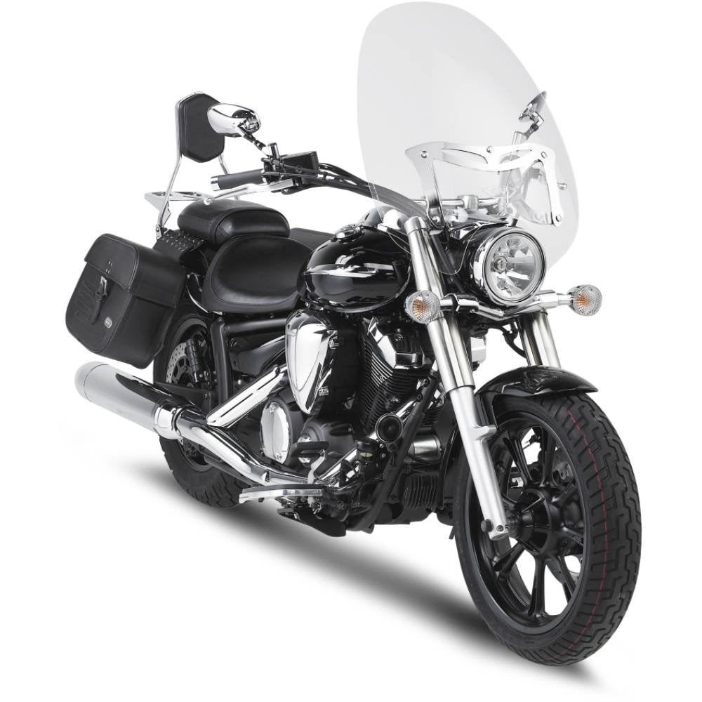Givi A46 Smoke Windshield 56 x 57cm for Yamaha XVS 950A Midnight Star 09-15/XVS 1300 Midnight Star 07-14