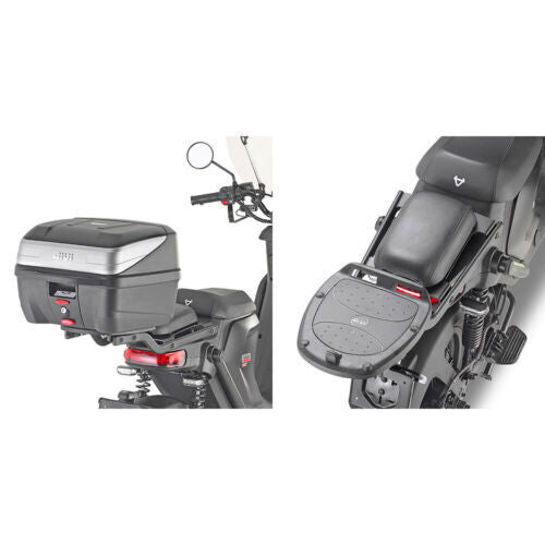 Givi E62A Top Case Rear Rack Grey for E36/E45 Top Cases