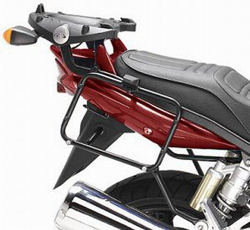 Givi PL537 Side Case Pannier Holder for Suzuki GSX 1400 05-09 w/V35 Monokey Side Cases