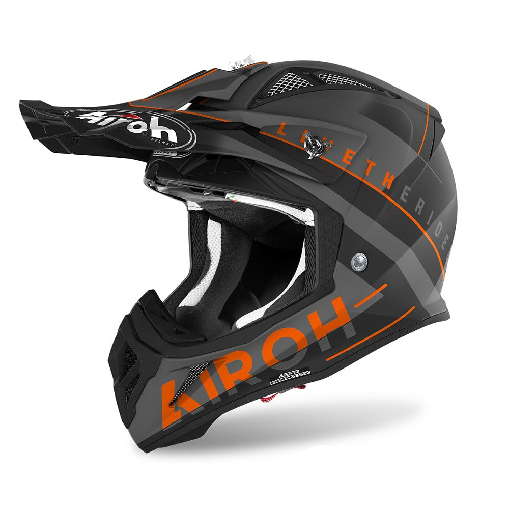 Airoh Aviator Ace Amaze Matte Orange Helmet