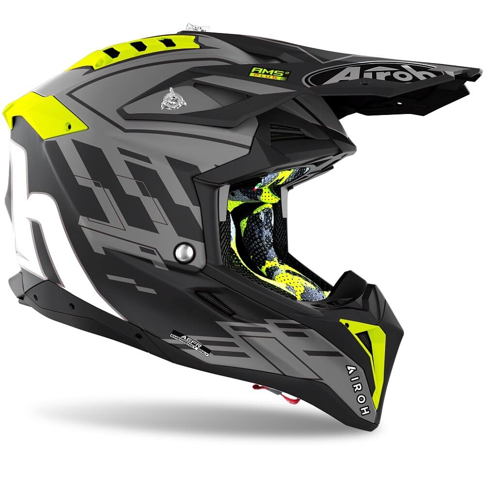 Airoh Aviator 3 Rampage Matte Black Helmet