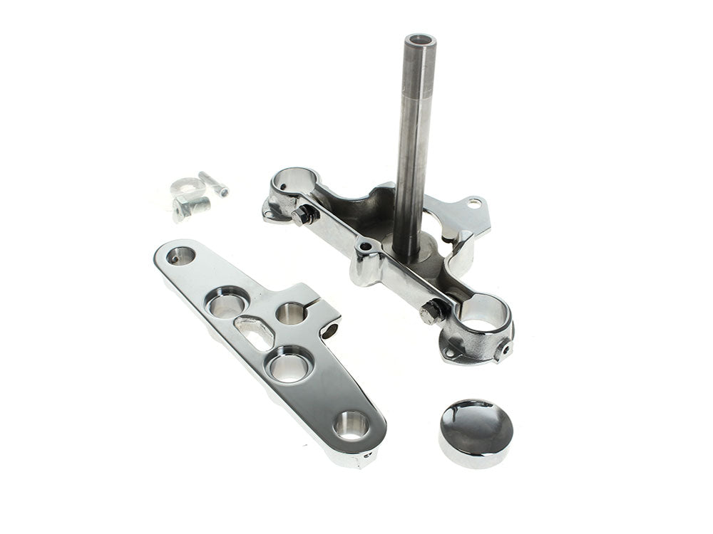 RSS HAR-04-212C Triple Tree Kit Chrome for Harley-Davidson FL Softail 86-99 Models