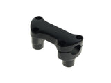 RSS HAR-04-589BK 2" Straight Risers Black w/Top Clamp & Hardware for 1" Handlebars