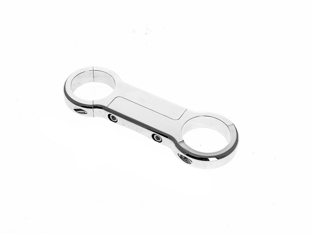 RSS HAR-13-033 Billet Aluminium 39mm Mind Glide Fork Brace Chrome for Harley-Davidson Dyna 91-05/FXR 87-94 & most Sportster 87-21