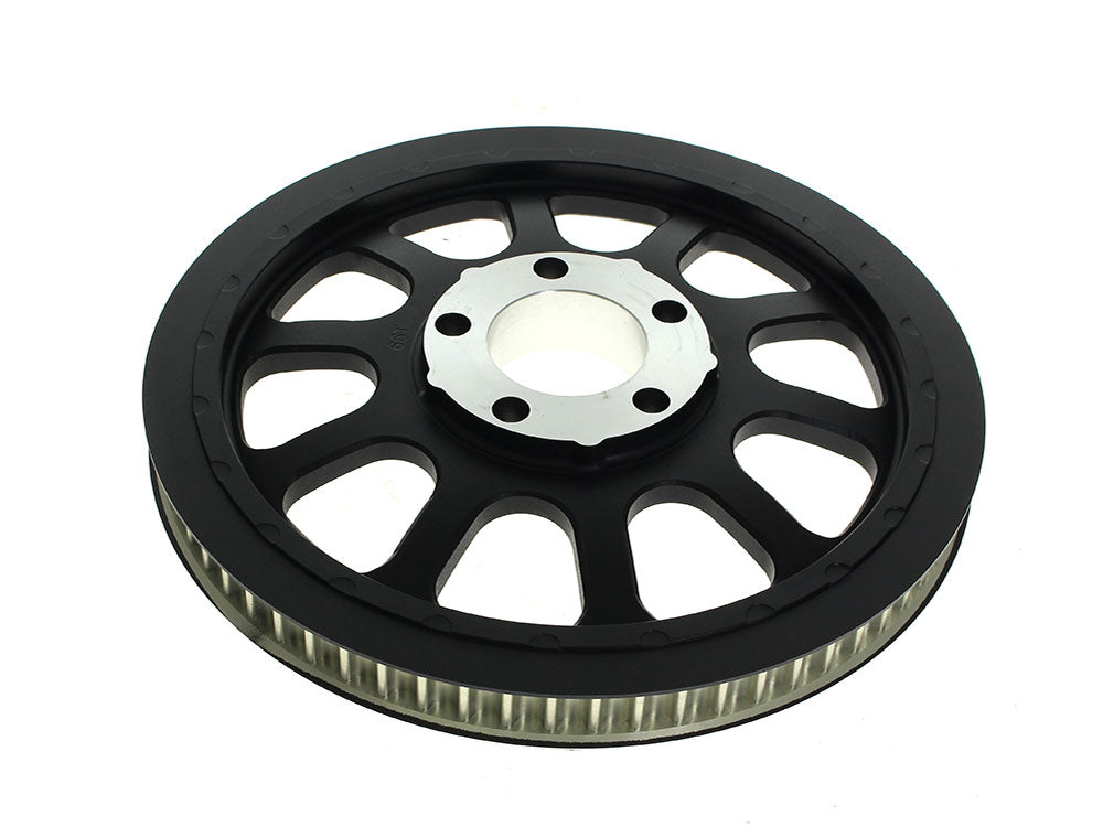 RSS HAR-15-059 66 Tooth x 20mm Rear Pulley Black for Harley-Davidson Softail 07-11 Models w/200 Rear Tyre