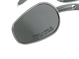 RSS HAR-18-443 Asshole Mirrors w/Arrowhead Design Chrome