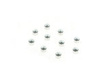 RSS HAR-2440 Kool Kaps Chrome for 1/4" Socket Head Bolt (10 Pack)