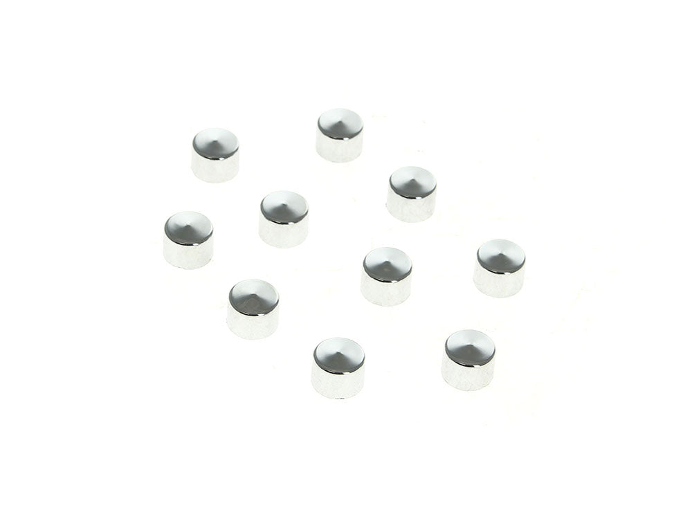 RSS HAR-2442 Rocker Cover Kool Kaps Bolt Cover Kit Chrome for Harley-Davidson Softail 18-24/Touring 17-23 Models Bolts w/1/4" Thread Bolts (10 Pack)
