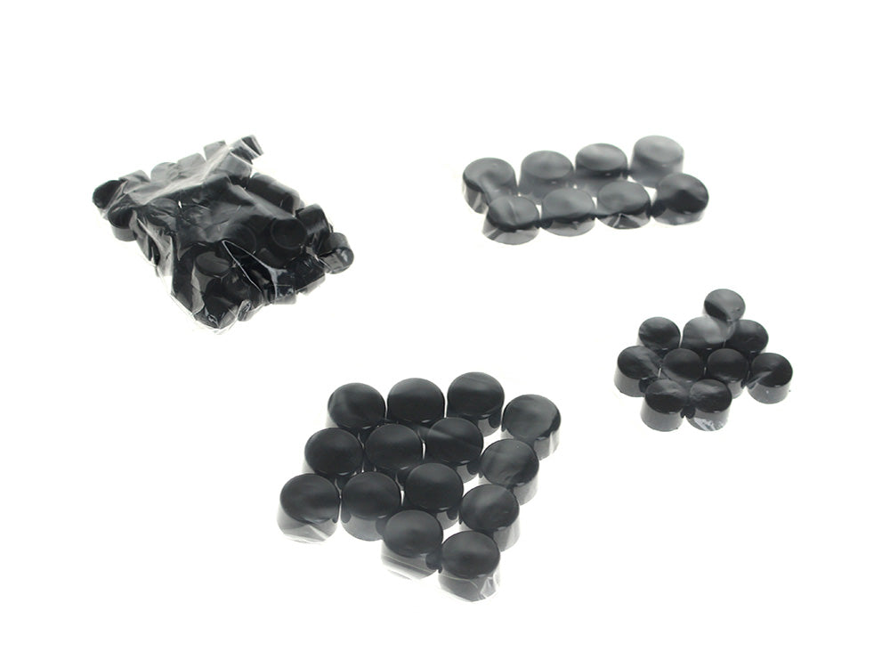RSS HAR-2452 Engine, Transmission & Primary Kool Kaps Bolt Cover Kit Black for Harley-Davidson Twin Cam/Evolution Models