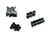 RSS HAR-2465 Engine, Transmission & Primary Kool Kaps Bolt Cover Kit Black for Harley-Davidson Milwaukee-Eight 17-Up