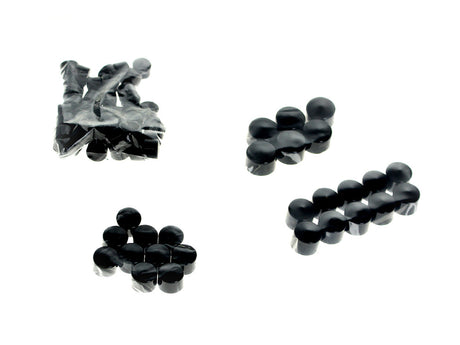 RSS HAR-2465 Engine, Transmission & Primary Kool Kaps Bolt Cover Kit Black for Harley-Davidson Milwaukee-Eight 17-Up