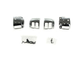 RSS HAR-26-140 Handlebar Control Kit Chrome for Single Disc Harley-Davidson Softail 11-14/Dyna 12-17 Models