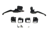 RSS HAR-26-140BK Handlebar Control Kit Black for Single Disc Harley-Davidson Softail 11-14/Dyna 12-17 Models