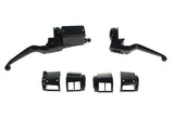 RSS HAR-26-213BK Handlebar Control Kit Black for Single Disc Harley-Davidson Big Twin/Sportster 82-95 Models