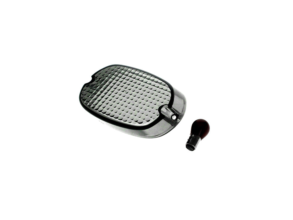 RSS HAR-31-611S Low Profile Taillight Lens Smoke for most Harley-Davidson Big Twin/Sportster 73-98