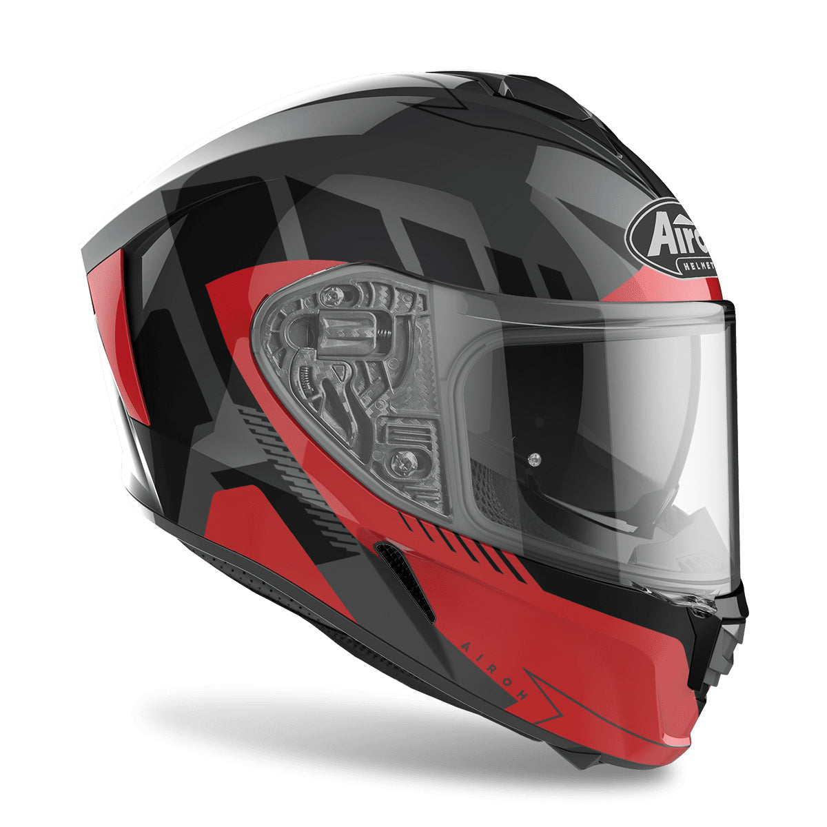 Airoh Spark Rise Gloss Red Helmet