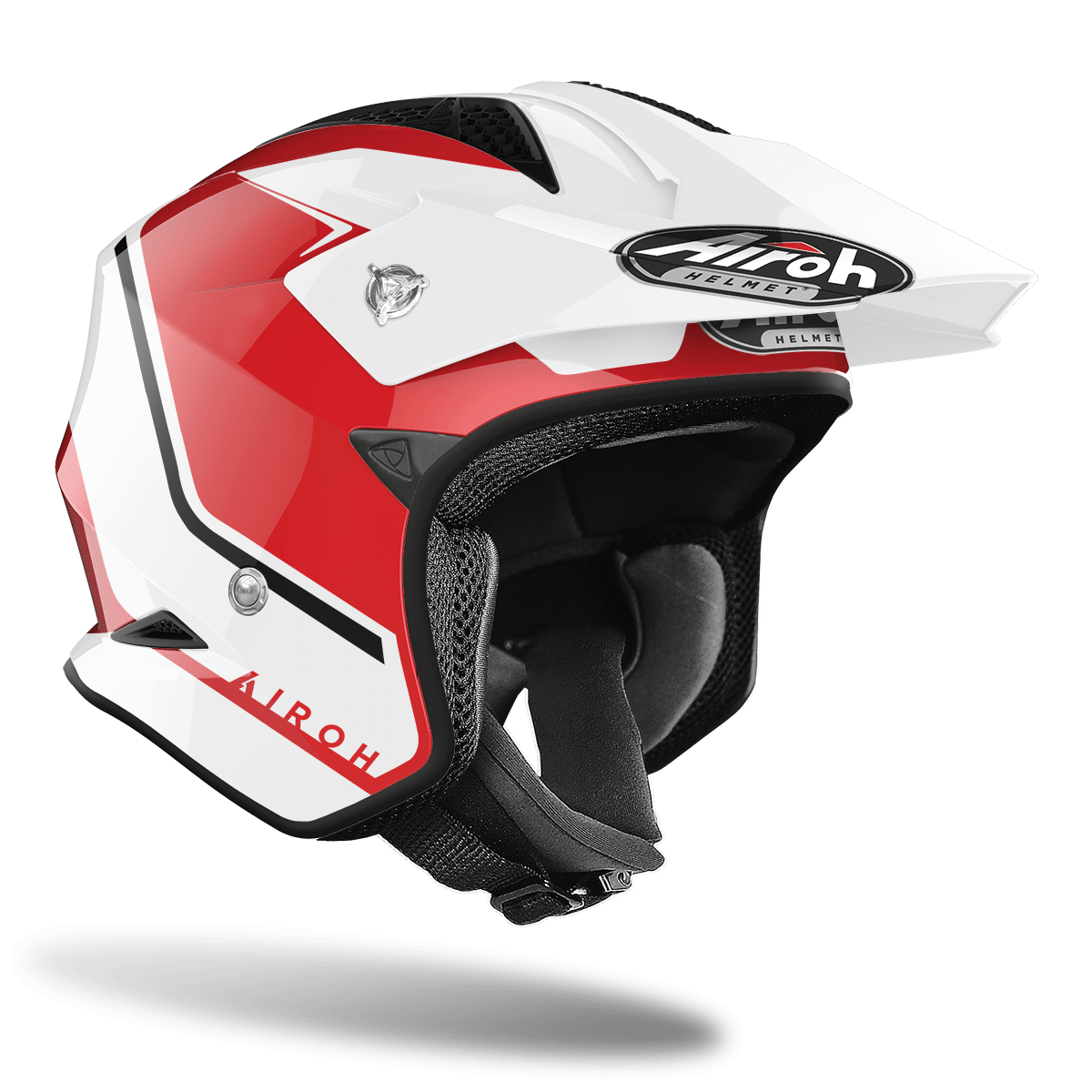 Airoh TRR S Trial Keen Gloss Red Helmet