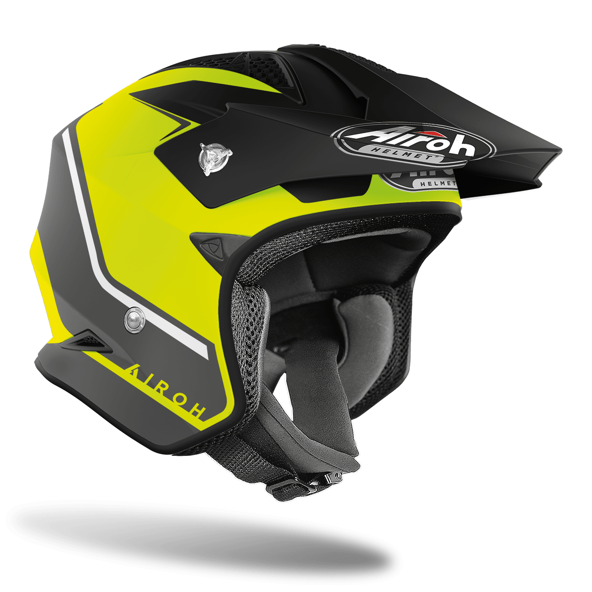 Airoh TRR S Trial Keen Matte Yellow Helmet