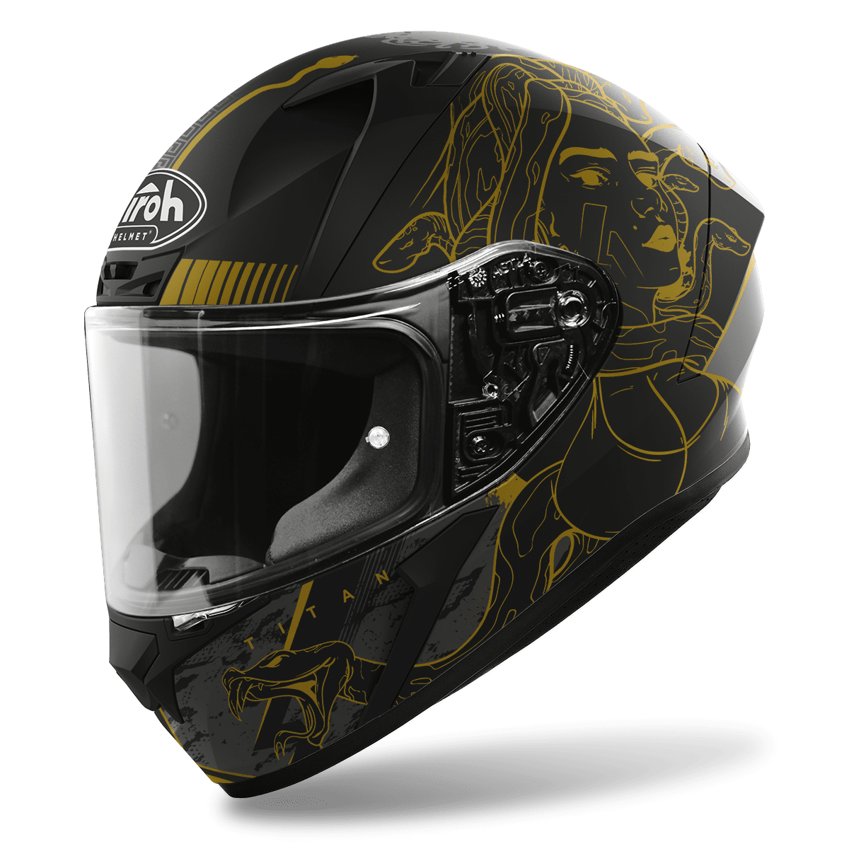 Airoh Valor Titan Matte Black Helmet