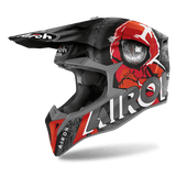 Airoh Wraap Alien Matte Red Helmet