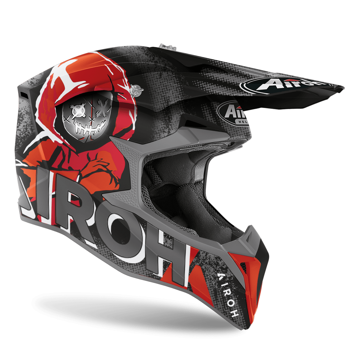 Airoh Wraap Alien Matte Red Helmet