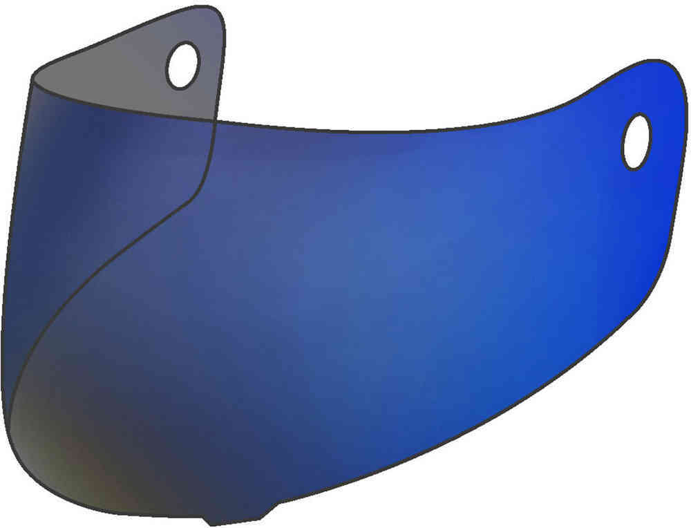 Airoh HAZV0640 Visor Iridium Blue for Rides Helmets