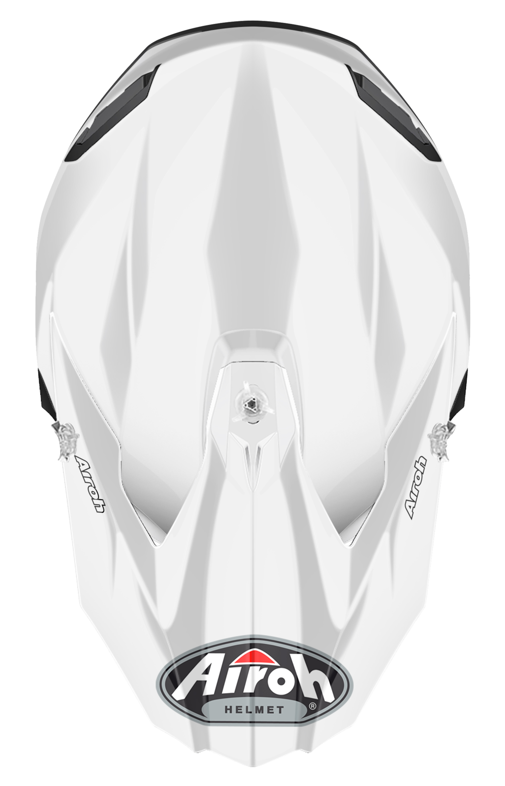 Airoh HAZV6152 Replacement Peak for Twist Helmets Gloss White