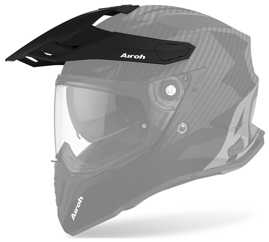 Airoh HAZV6301 Replacement Peak for Commander Full Carbon Gloss