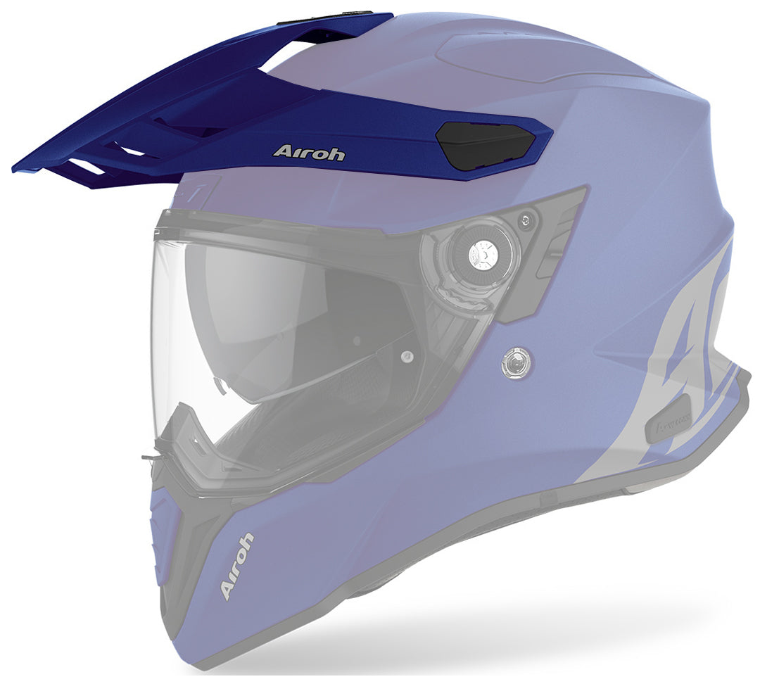 Airoh HAZV6304 Replacement Peak for Commander Helmets Matte Blue