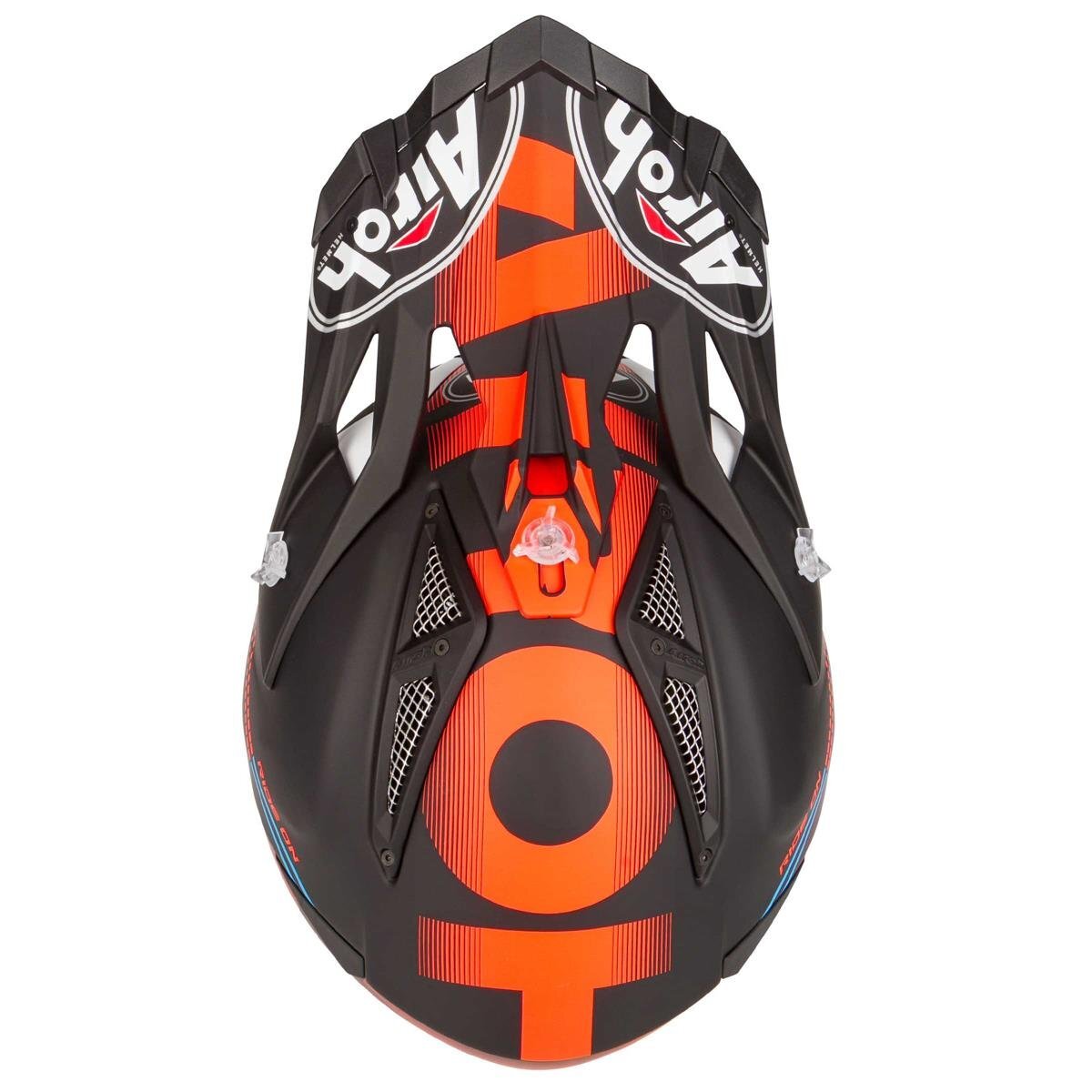 Airoh HAZV6367 Replacement Peak for Aviator Ace Helmets Nemesi Orange