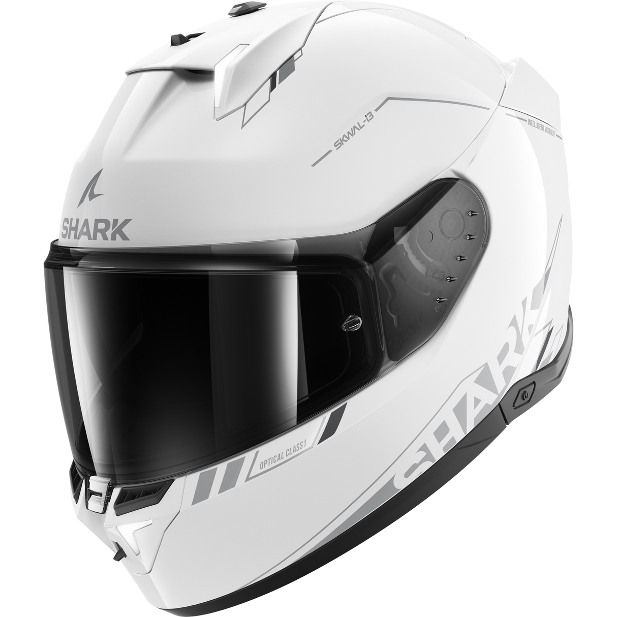 Shark Skwal i3 Blank SP White/Silver/Anthracite Helmet