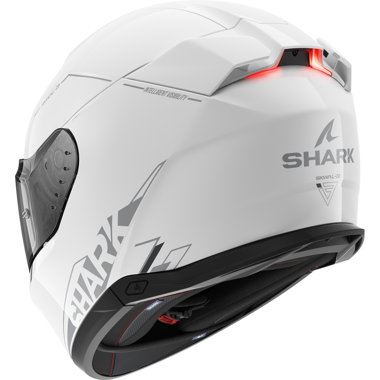 Shark Skwal i3 Blank SP White/Silver/Anthracite Helmet