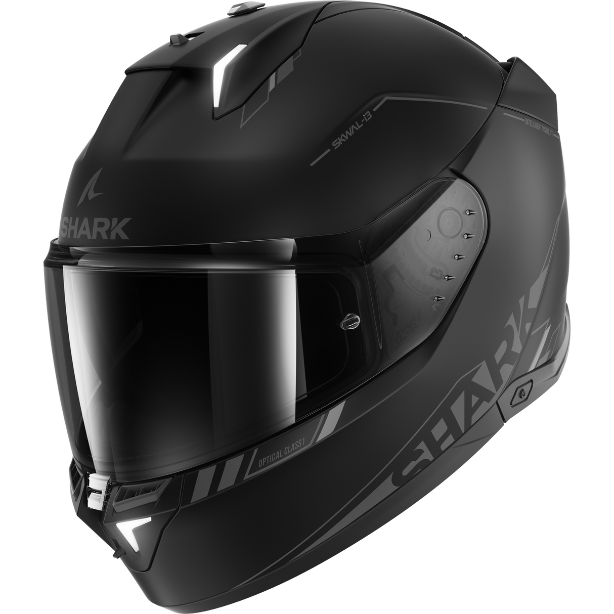 Shark Skwal i3 Blank SP Matte Black/Anthracite/Black Helmet