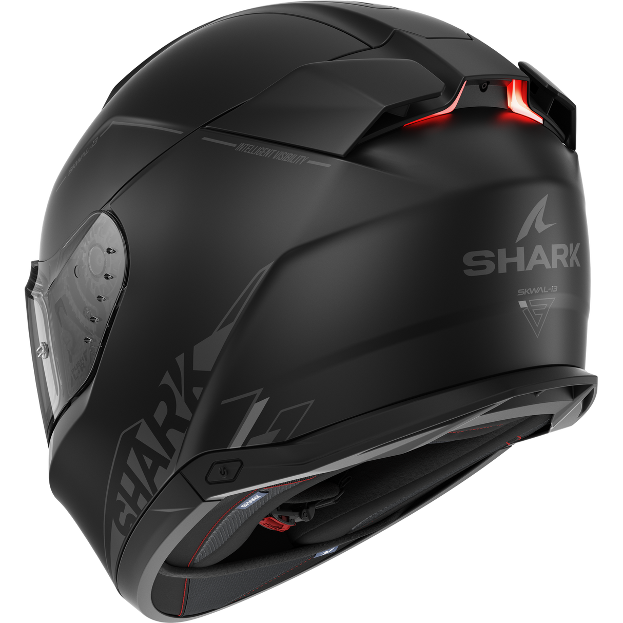 Shark Skwal i3 Blank SP Matte Black/Anthracite/Black Helmet