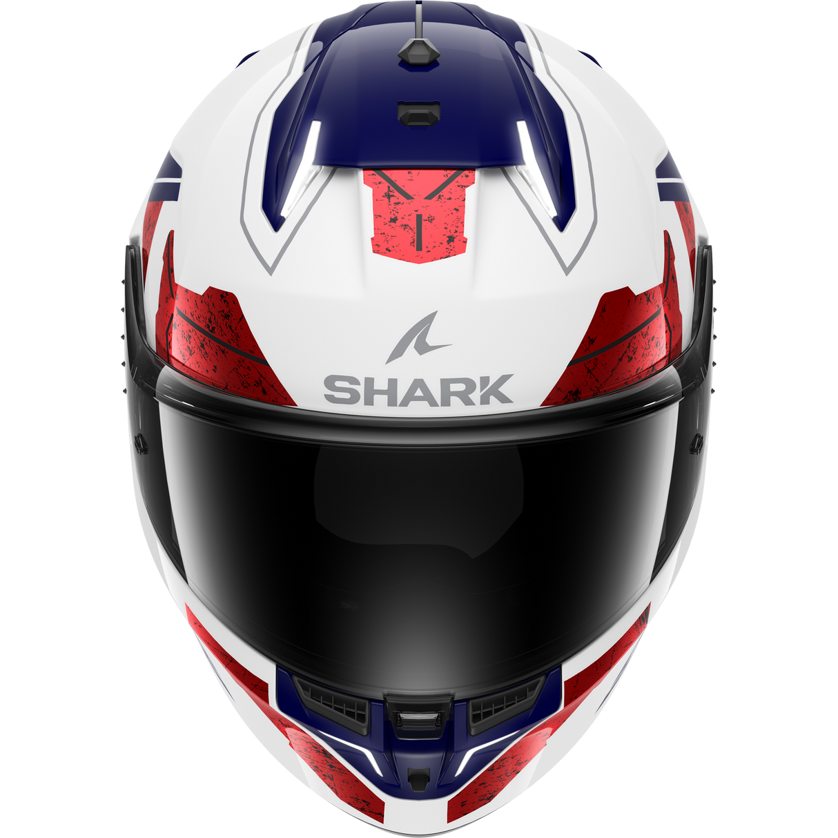 Shark Skwal i3 Rhad White/Chrome/Red Helmet