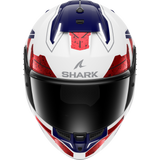 Shark Skwal i3 Rhad White/Chrome/Red Helmet