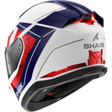 Shark Skwal i3 Rhad White/Chrome/Red Helmet